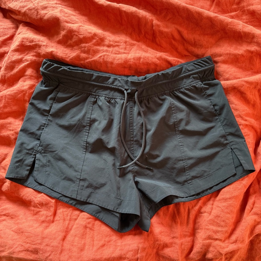 Women's Black Lululemon Shorts